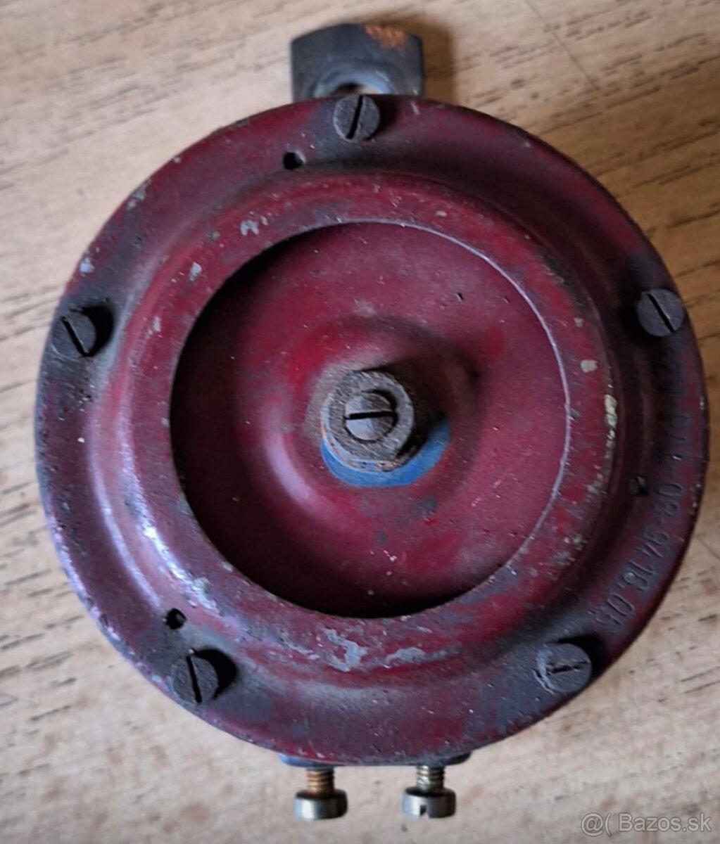 Auto moto díly - veterán, klakson Jawa 550 pařez - 13
