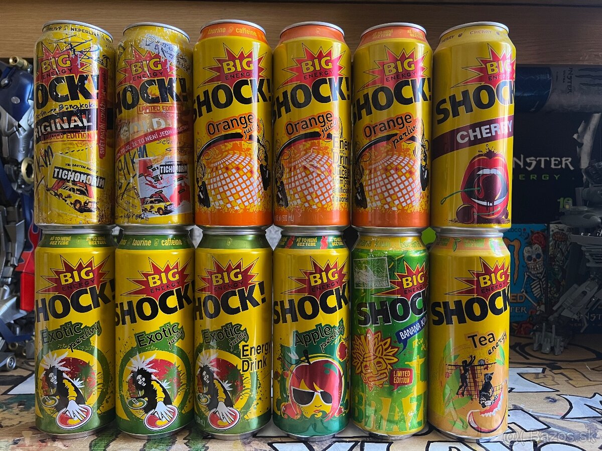 Plechovky energy drink - 13