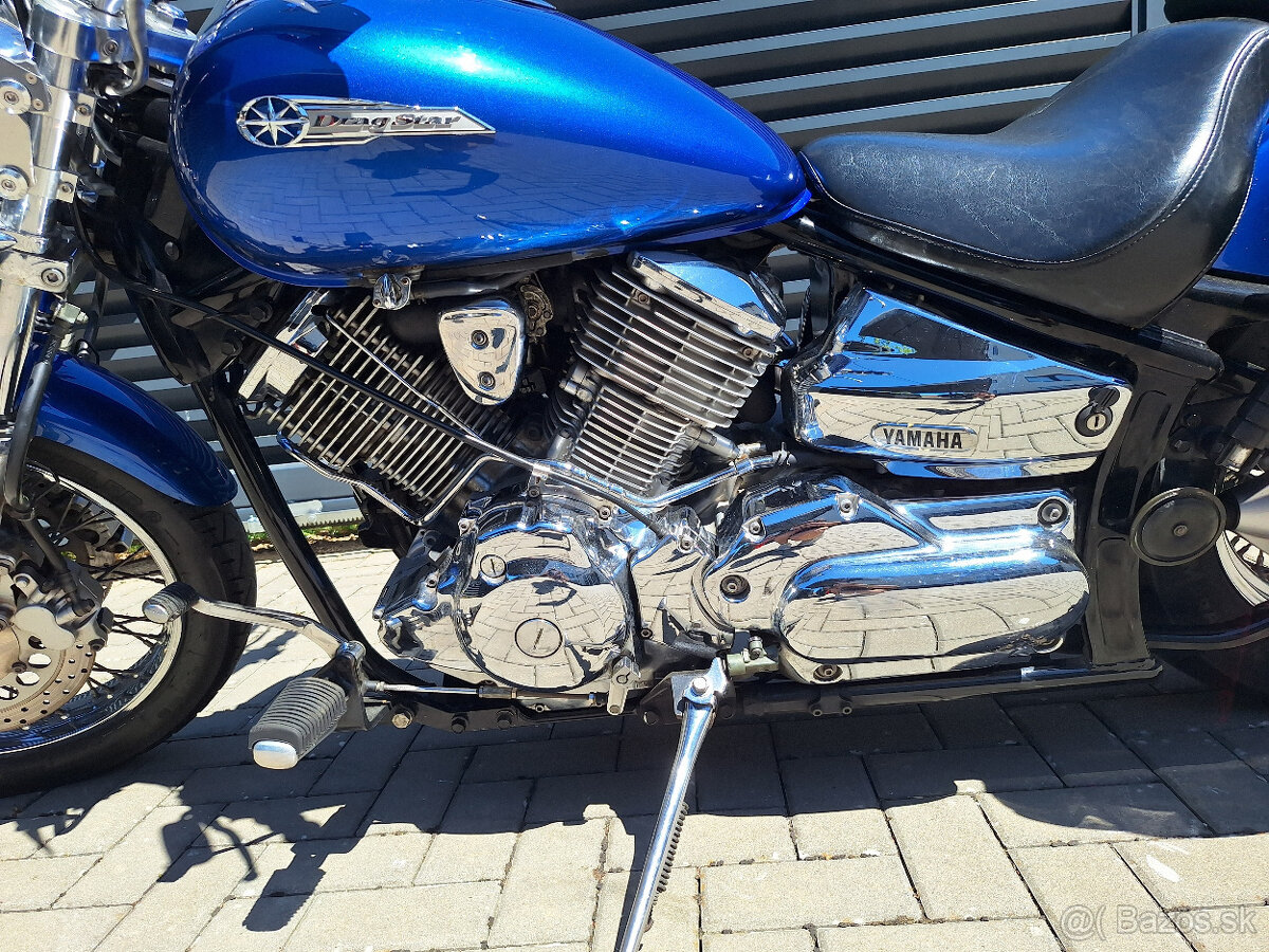 Yamaha XVS 1100 Dragstar-modrá - 13
