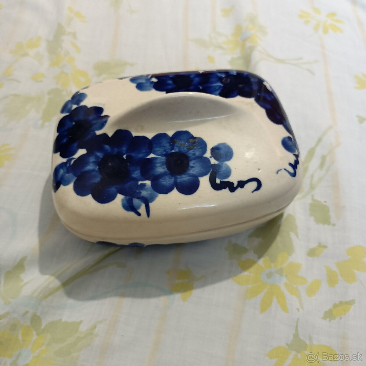 Predám krčah, vázičku, modrú keramiku... + pohár zdarma - 13