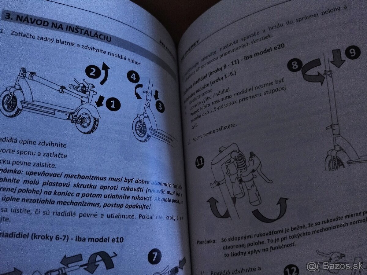 Elektrická kolobežka model e20 - 13