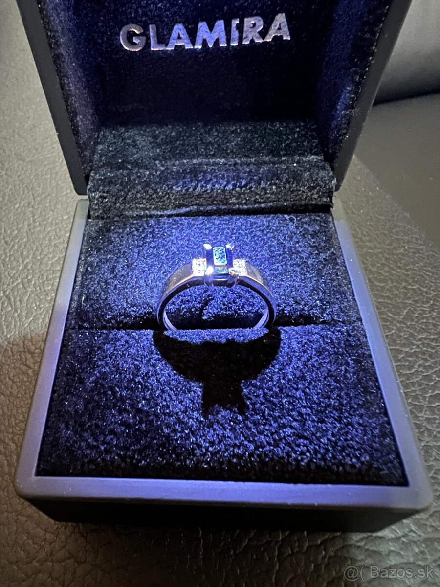 Zlatý dámsky prsteň a prstene - 13