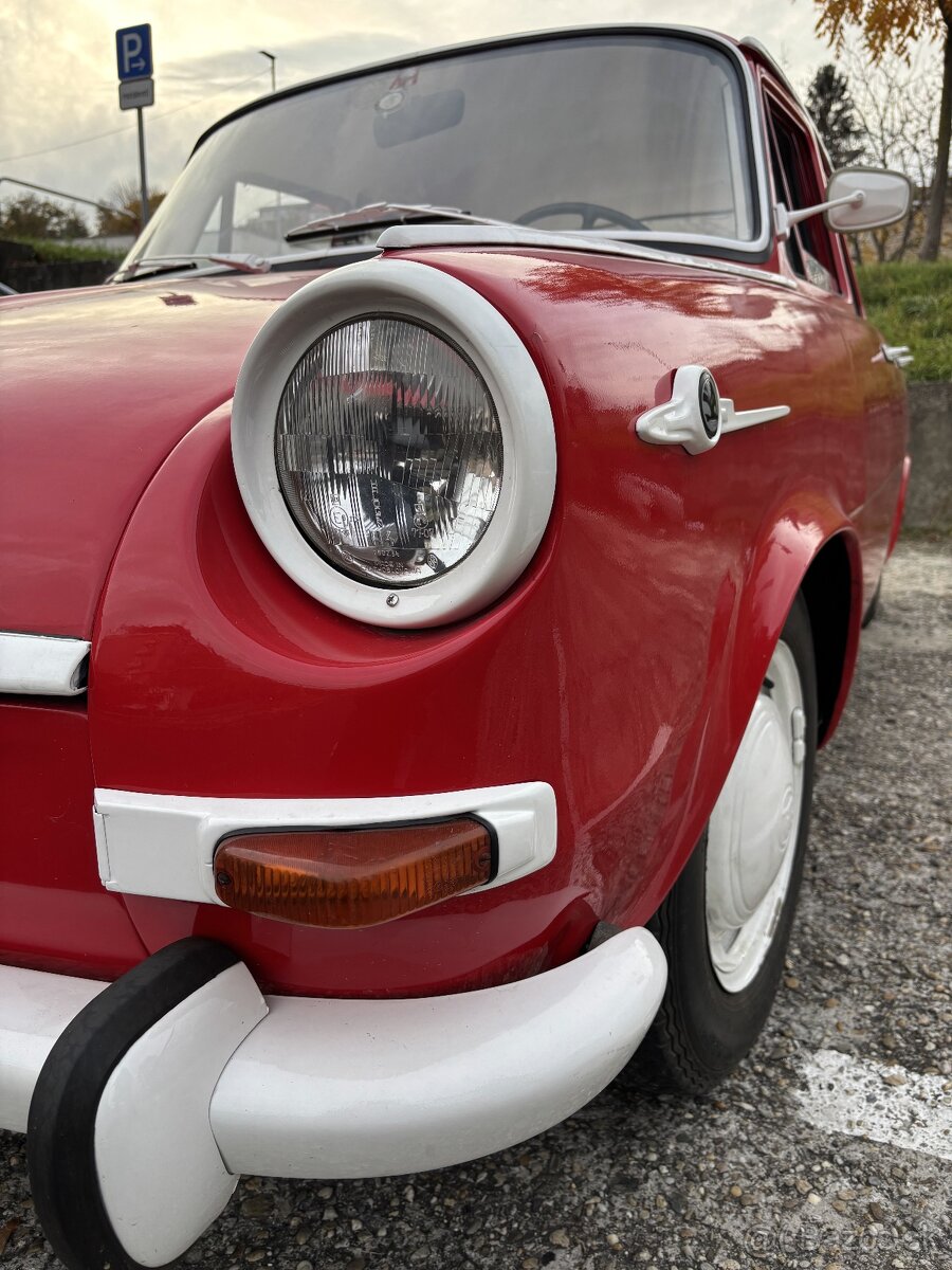 Škoda 1000MB, biele SPZ - 13