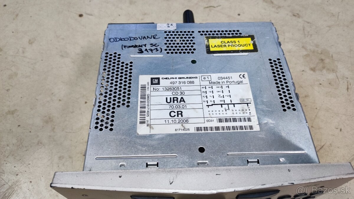 Diely na Opel Astra H Zafira B 1.9 CDTI a ine modely - 13