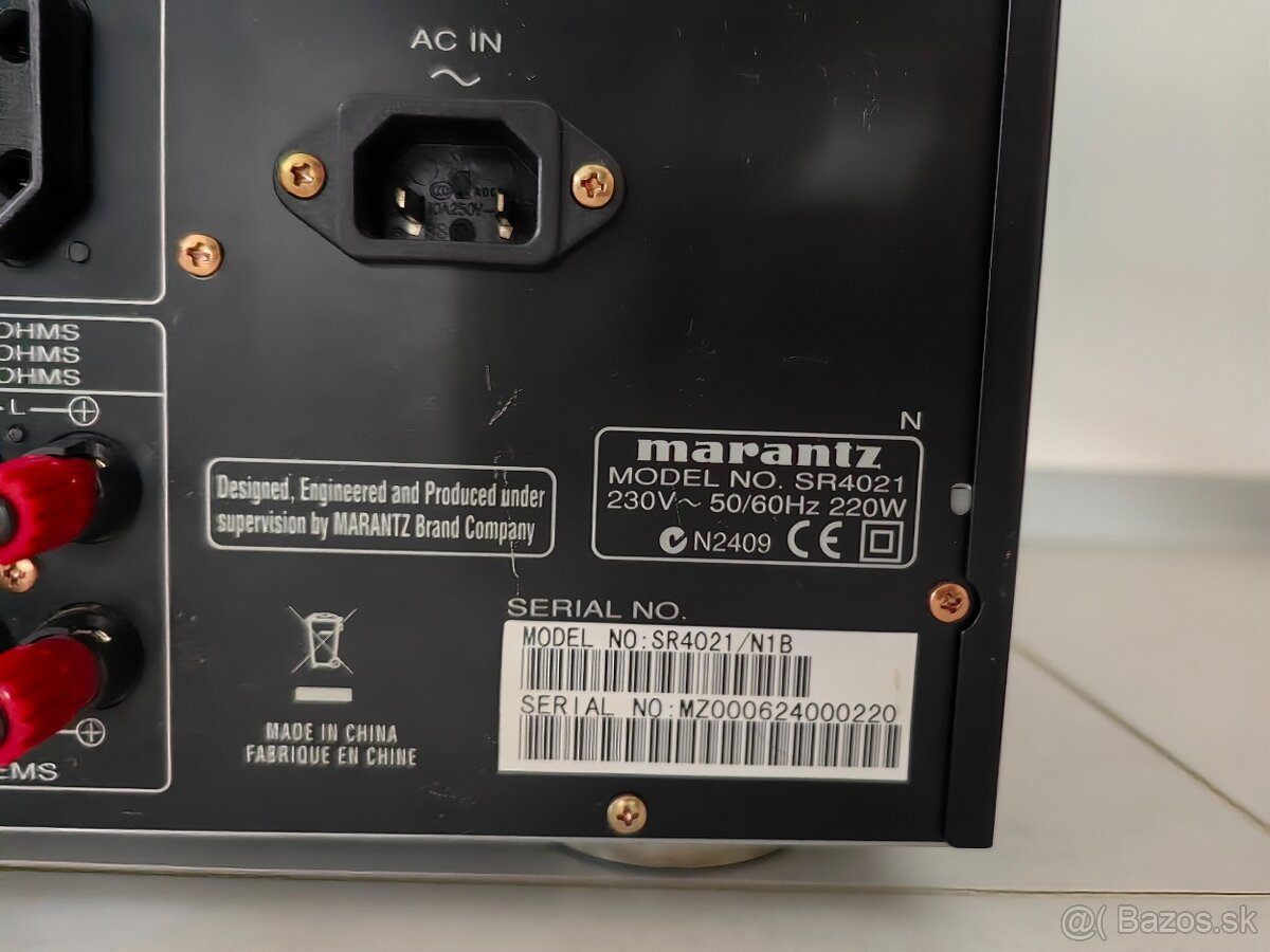 Marantz SR4021 – stereo receiver / zosilňovač - 13