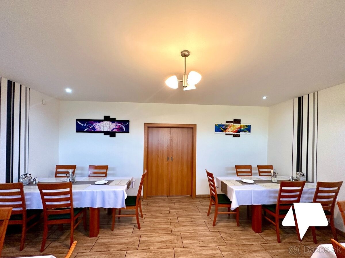 Predaj zabehnutá reštaurácia s veľkým 1- izb. bytom Zlaté Mo - 13