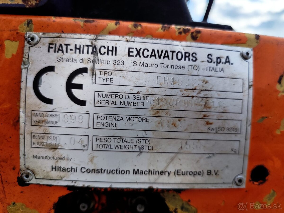 Minibager Hitachi FH15. 2x lyžica - 13