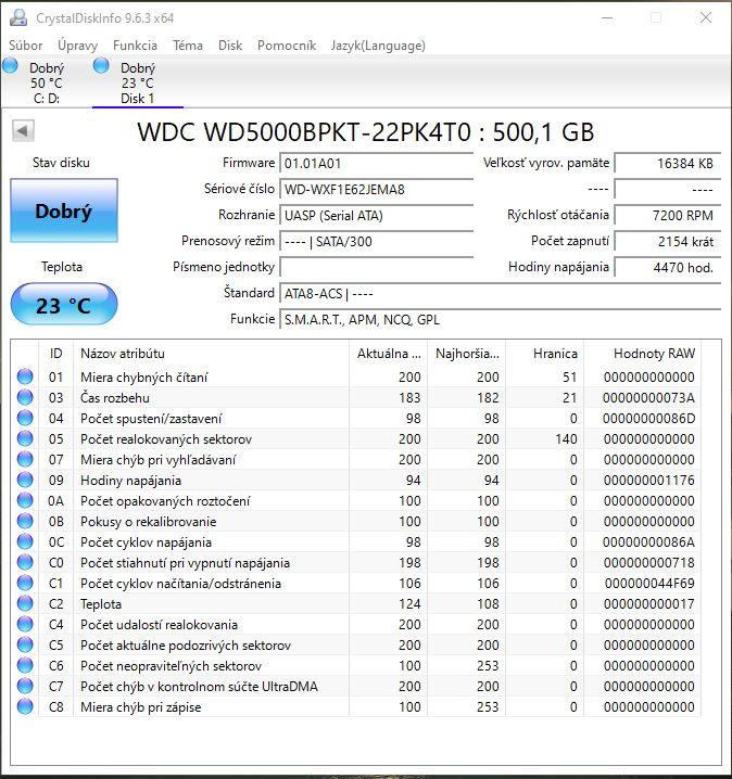 HDD disky 2,5" / 3,5" rôzne modely - 13