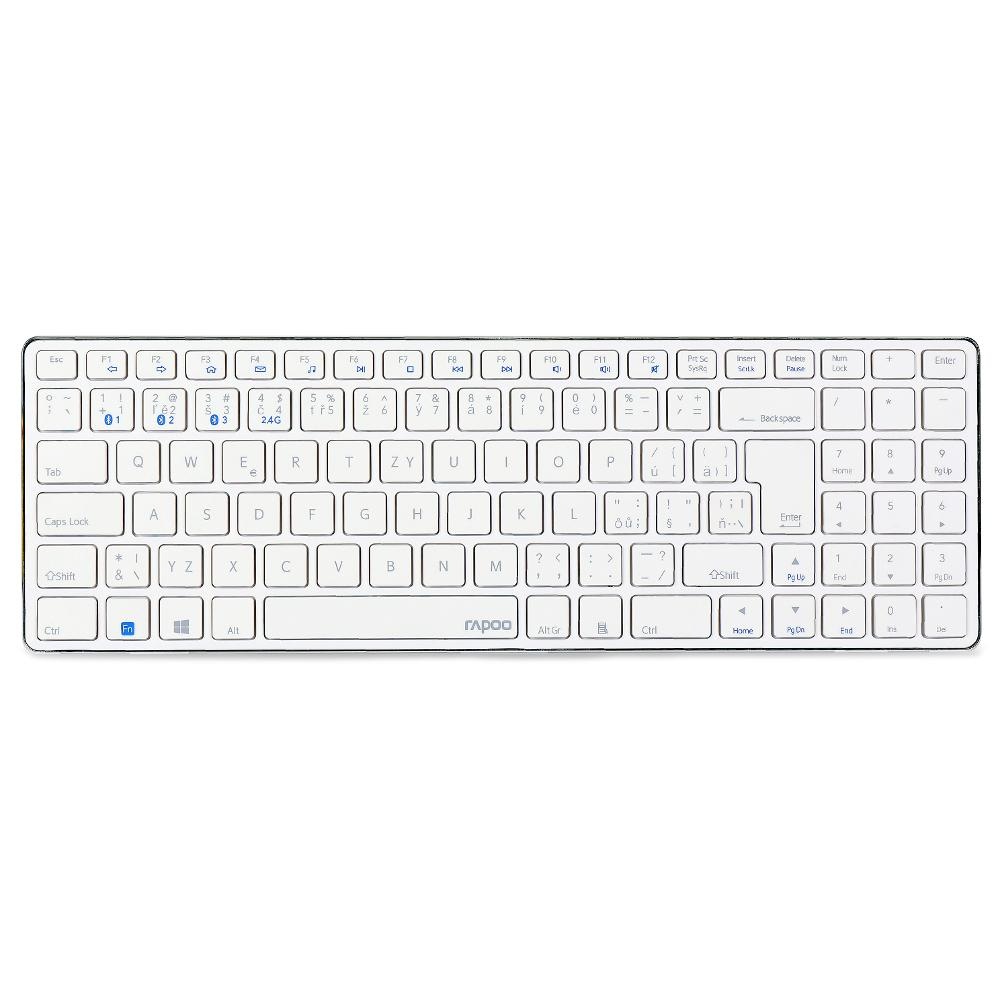 Bezdrôtová klávesnica Rapoo E9100M – úplne nová, len otvoren - 13