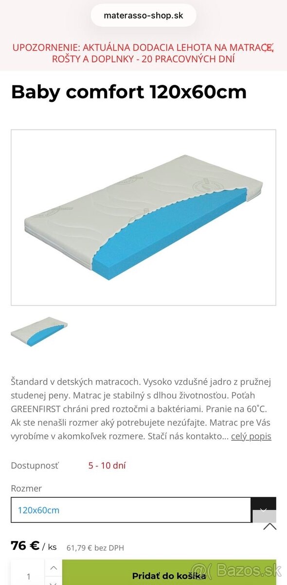 Detská postieľka IKEA SUNDVIK - 13