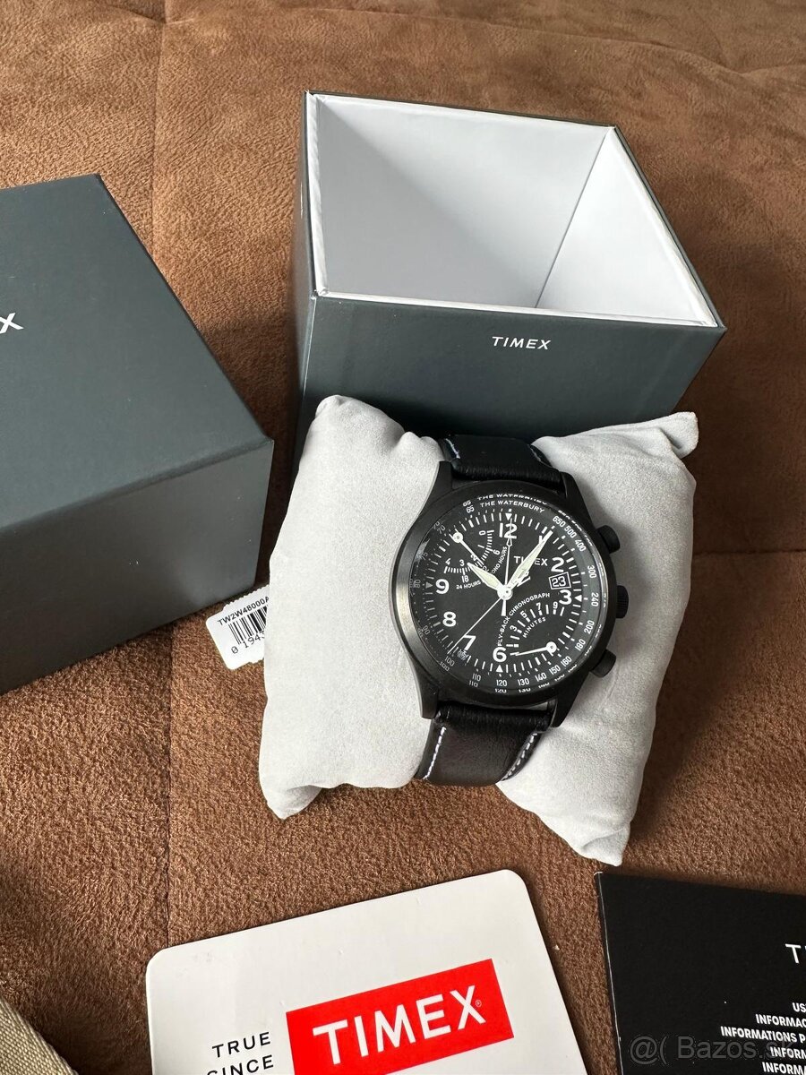 Timex Chrono - Waterbury Flyback Chrono full set + extras - 13