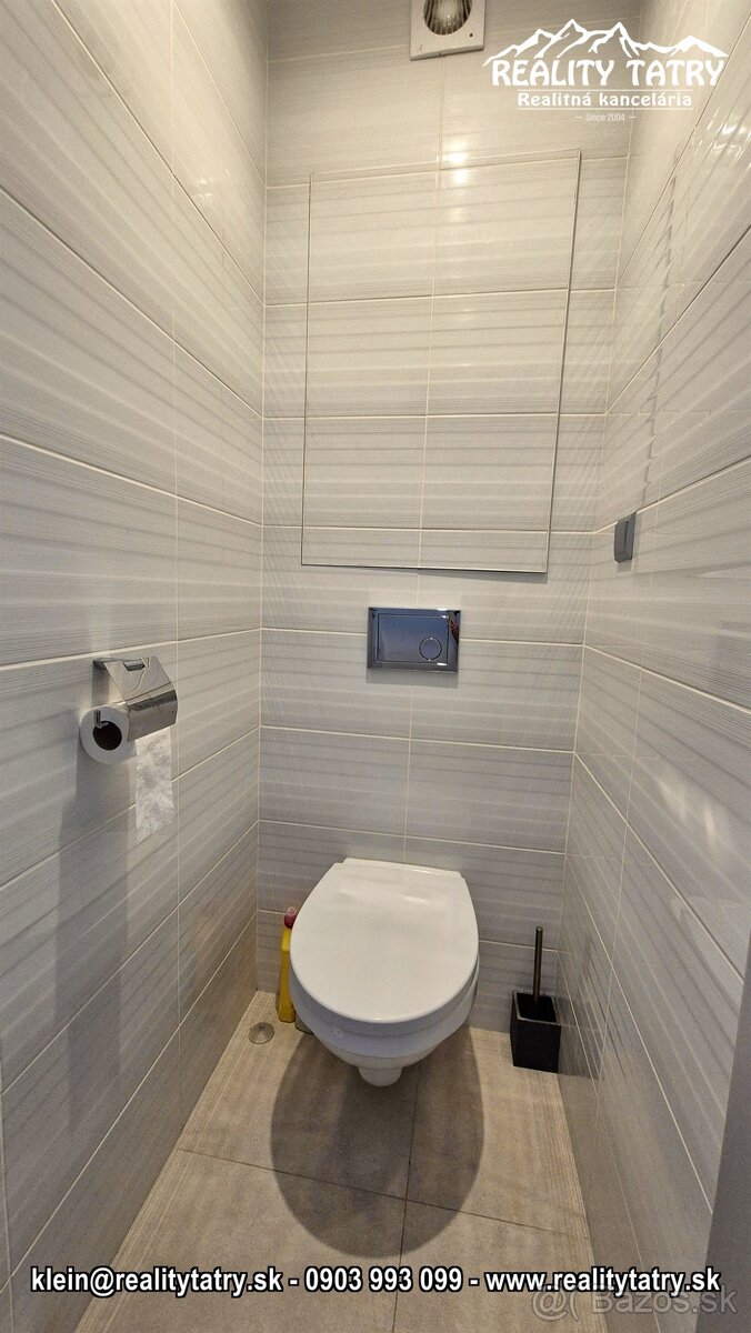 Byt 2 izbový s loggiou Vysoké Tatry, Dolný Smokovec TOP STAV - 13