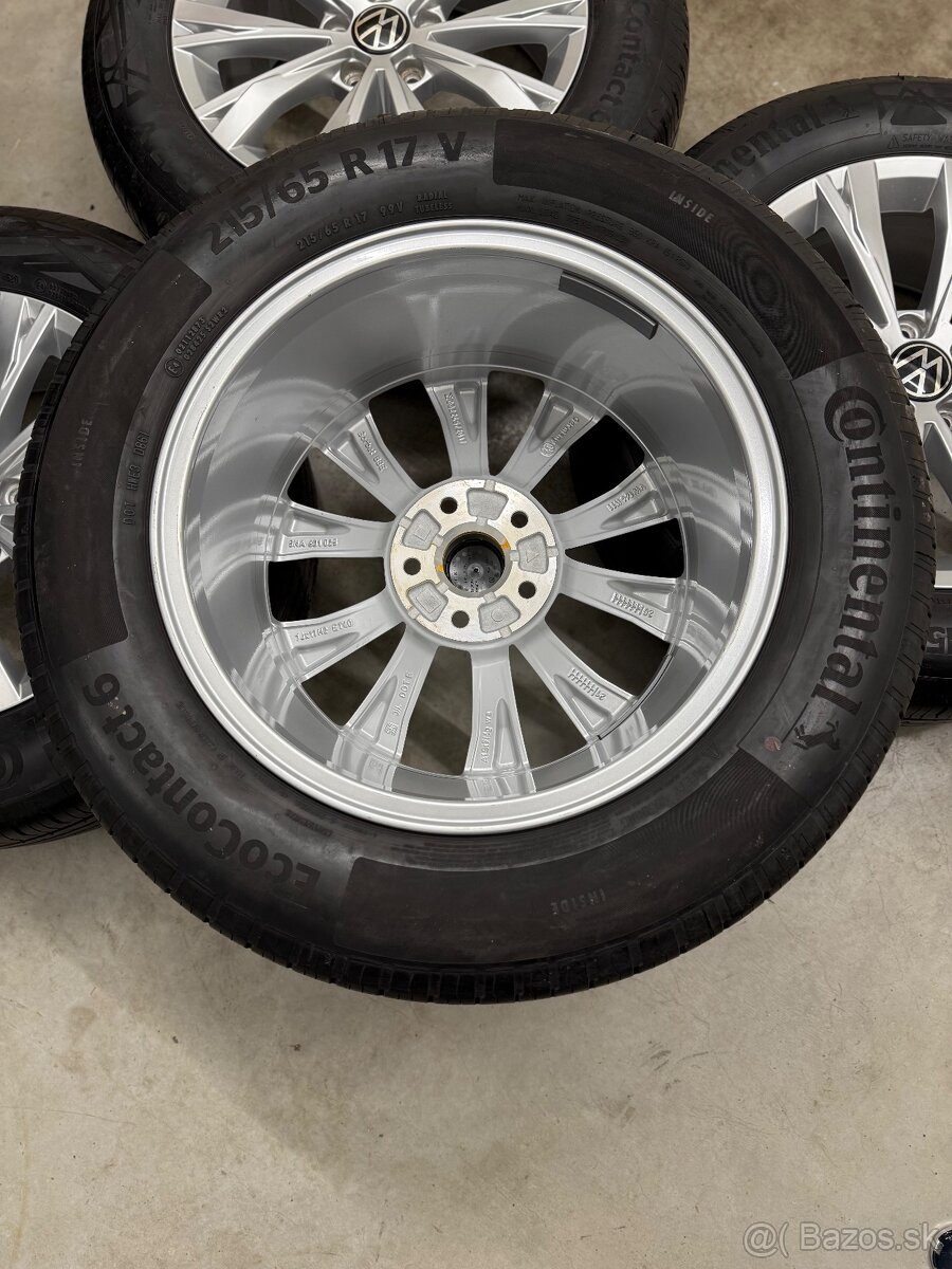 Letná sada VW Montana 5x112 R17 , 215/65/17 VW Tiguan Kodiaq - 13