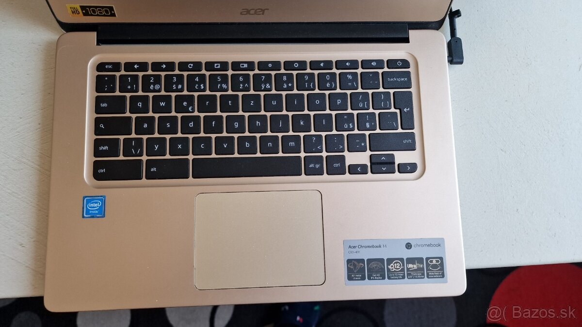Chromebook Acer Aspire - rýchly, svižný - 13