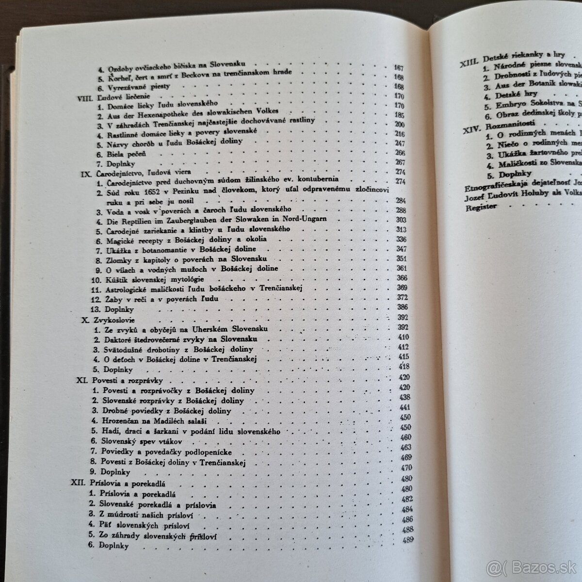 Národopisné práce, J.Ľ.Holuby - 13