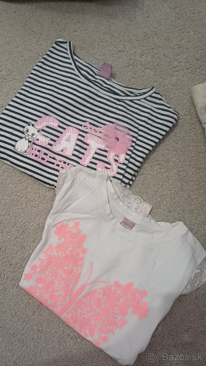 Balík oblečenia dievčatko 122-128 27ks - 13