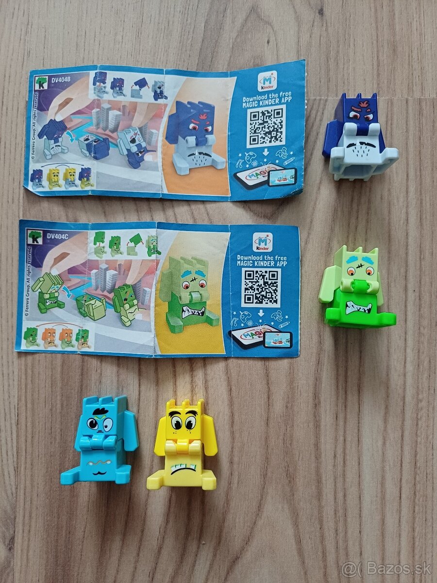 Kinder figurky 1 - 13