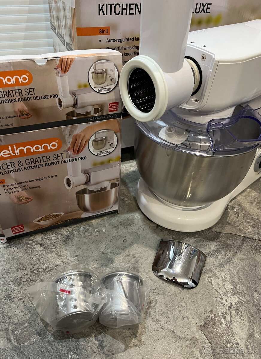 Kuchynský robot Delimano Deluxe set s doplnkami - 13