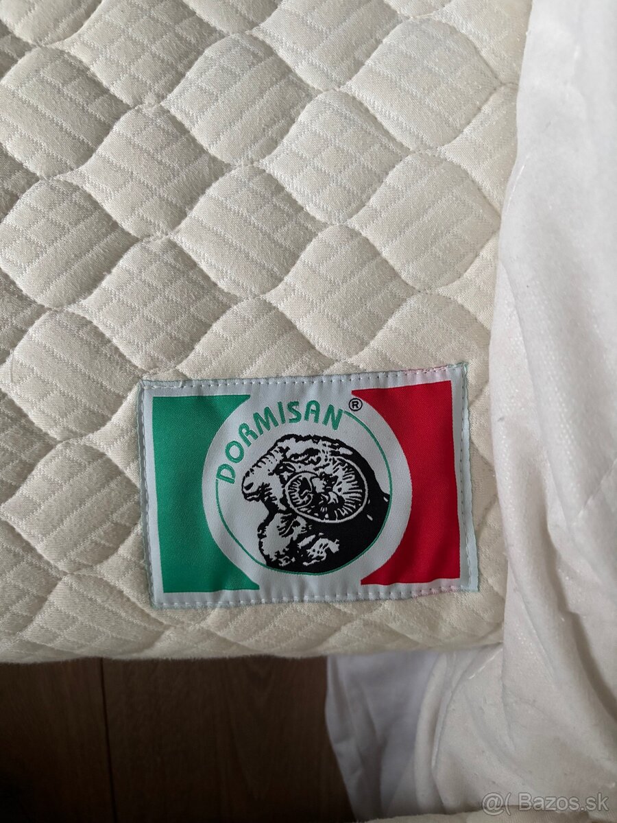 Manželská posteľ 180x200 masív + matrace - 13