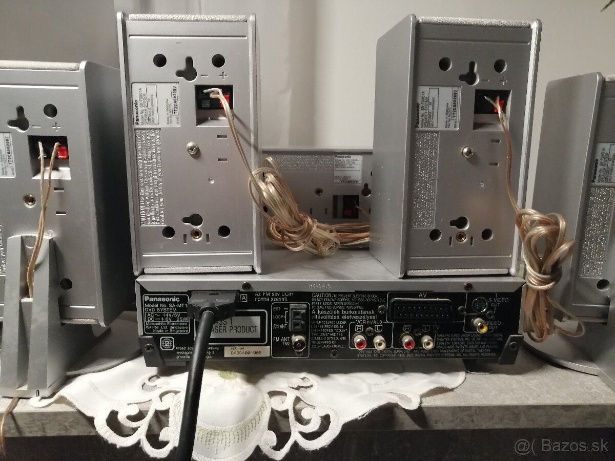PANASONIC domáce kino 5,1 - 13