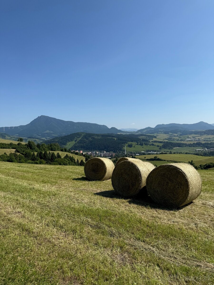 Seno, okrúhle balíky, doprava - 13