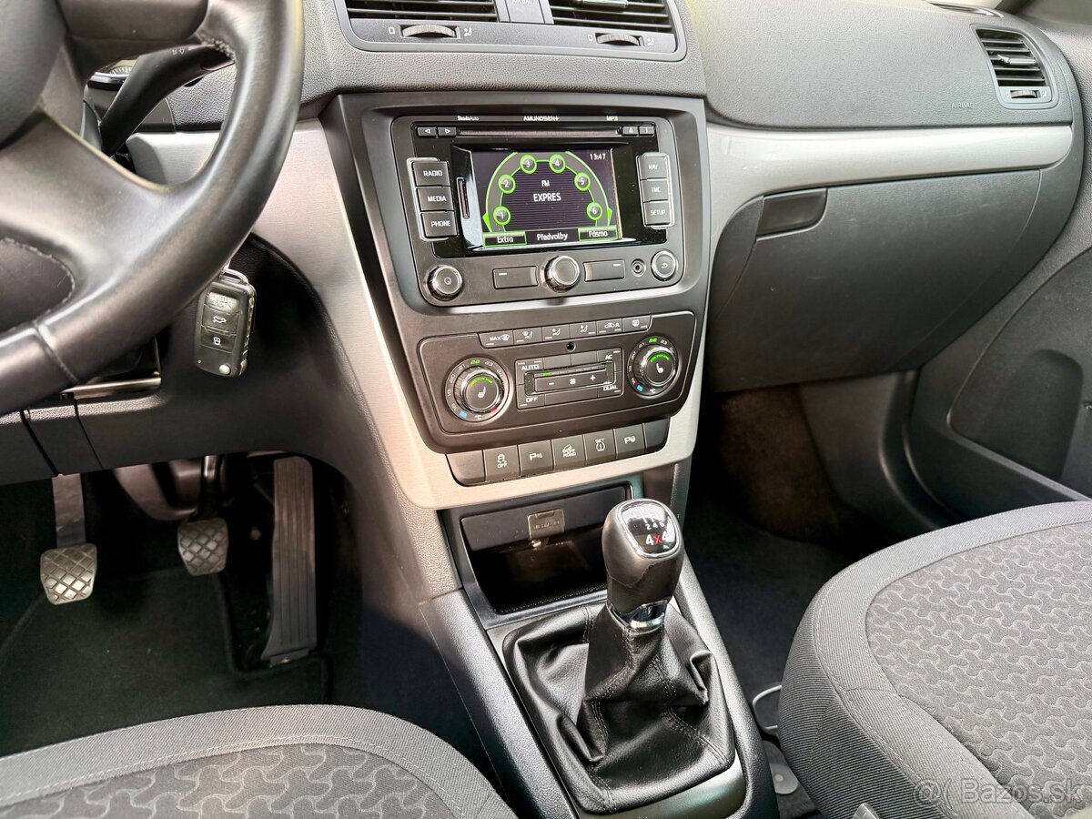 Škoda Yeti 2.0TDI 4x4 CR 170ps Experience 2013 1.majiteľ - 13