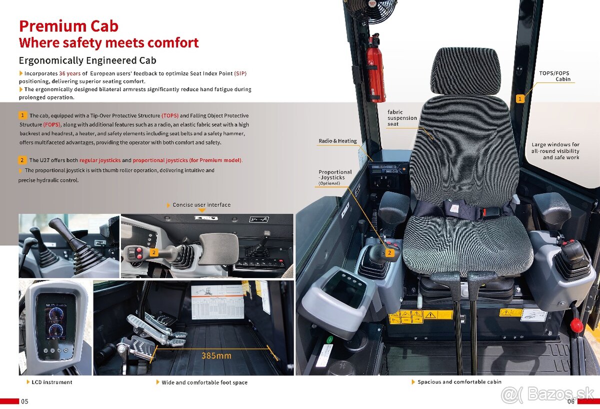 Minibager YUCHAI U27 Premium 2740 kg - 13