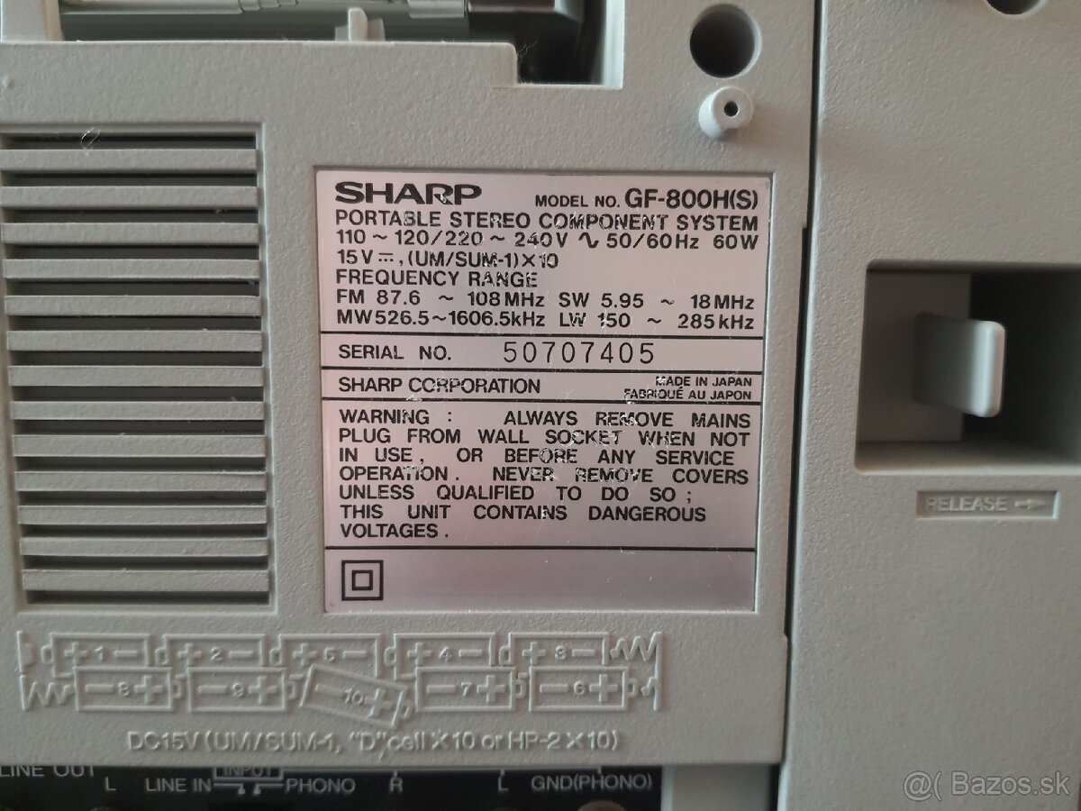 Sharp GF-800H(S) - 13