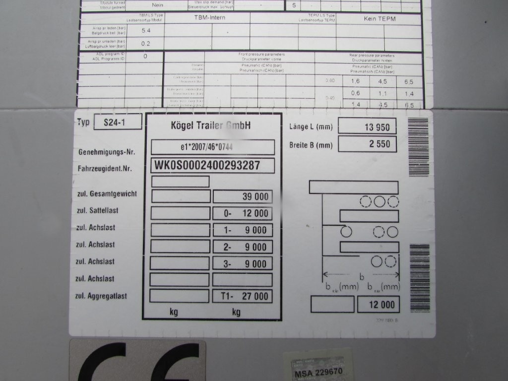 KOGEL Cargo SN24 BL-201YT - 13
