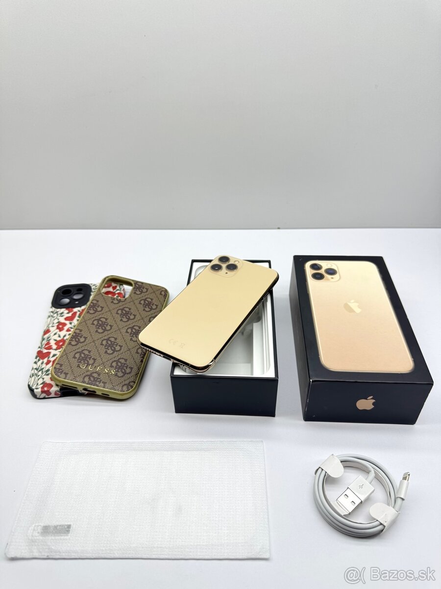iPhone 11 PRO GOLD TOP STAV NOVÁ BATÉRIA 100% - 13