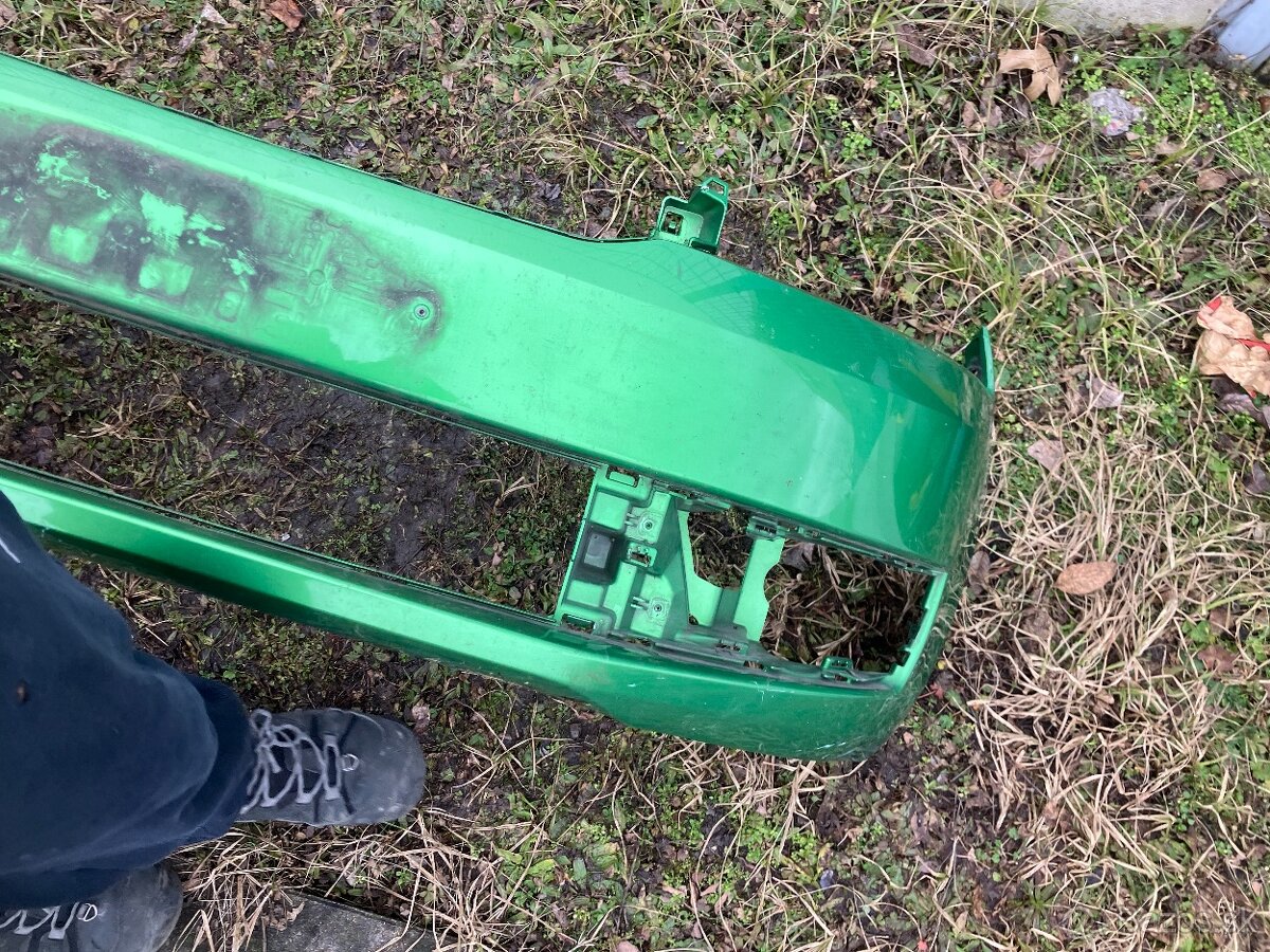 Predni naraznik skoda rapid zeleny - 13