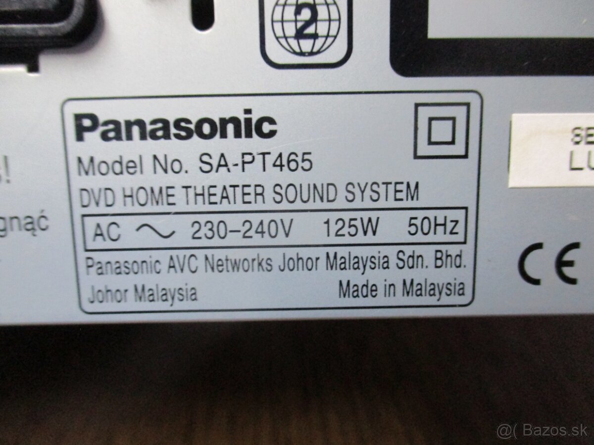 PANASONIC SA-PT465 domace kino - 13