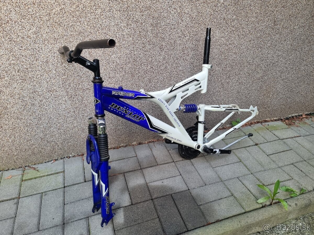 MTB ram ocelovy na 26" kolesa & Odpruzeny ram Dunlop na 26 - 13