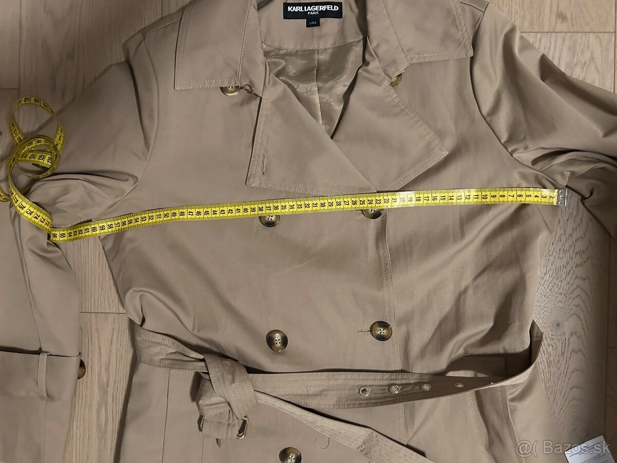 Karl Lagerfeld kabát L trenč - 13