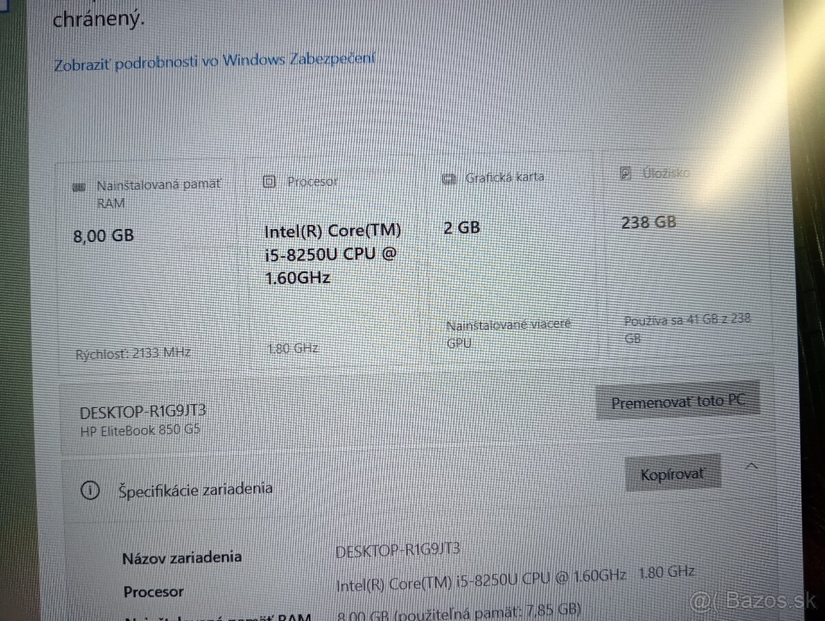 predám na diely notebooky HP 2 .. - 13