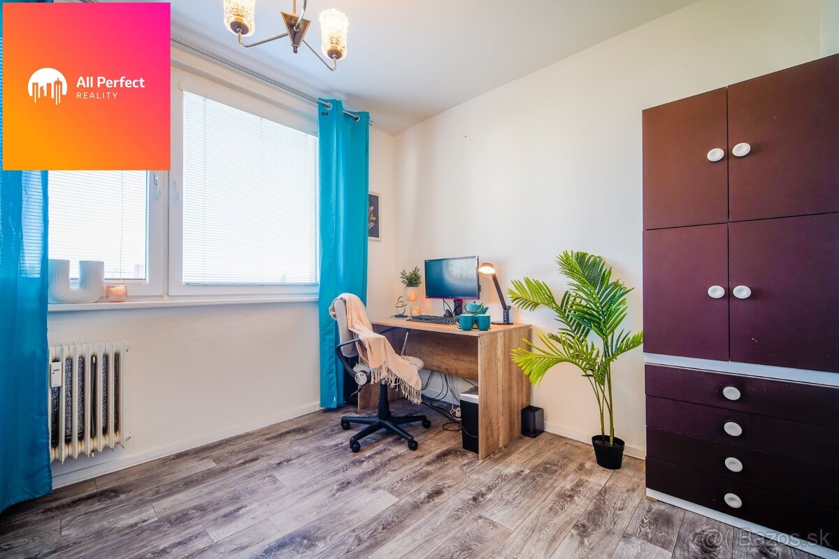 PREDANÉ| ALL PERFECT| Prerobený 3,5 izbový byt s balkónom na - 13