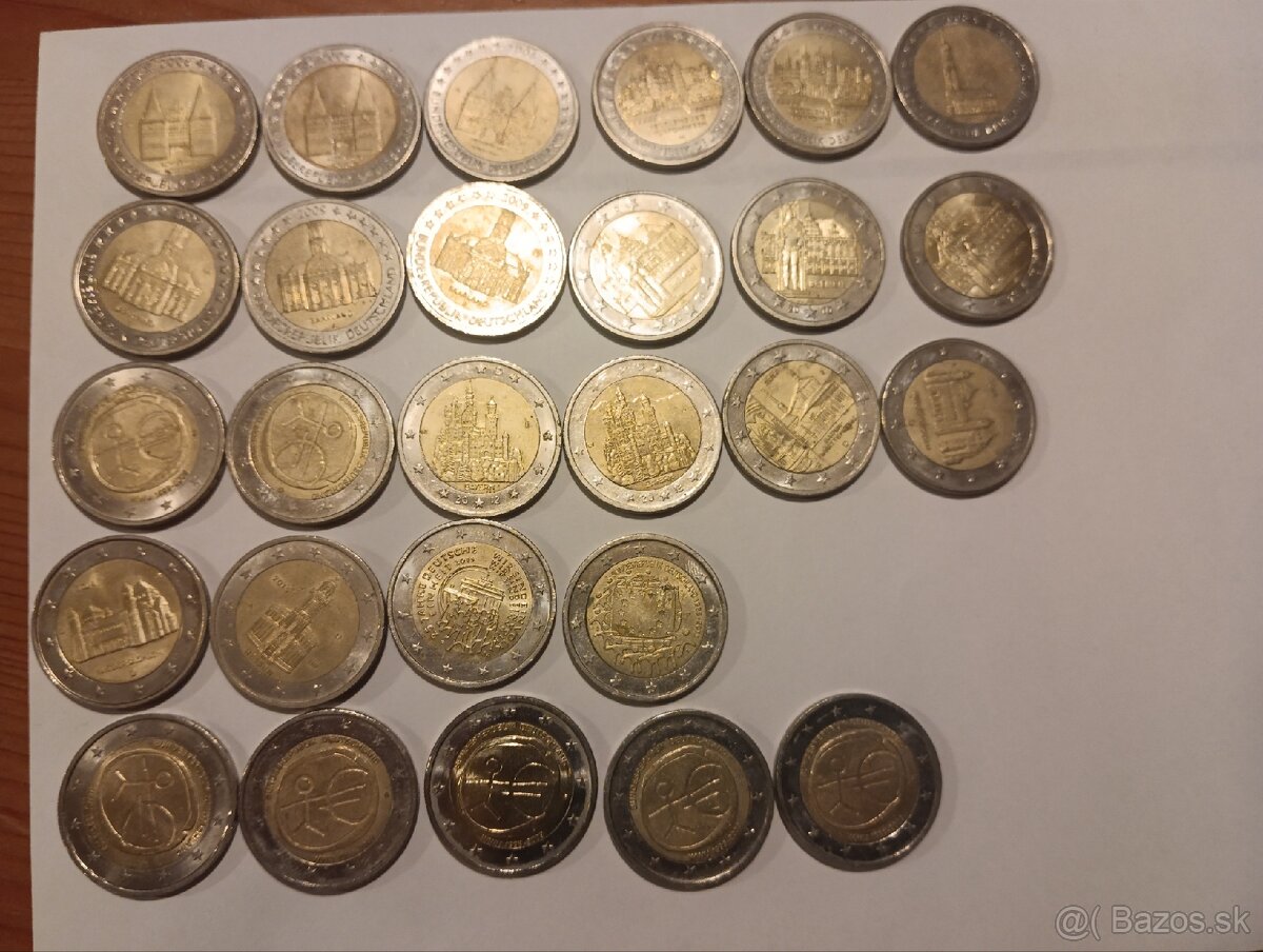 Rozpredam tieto 2€ pamatne mince. - 13