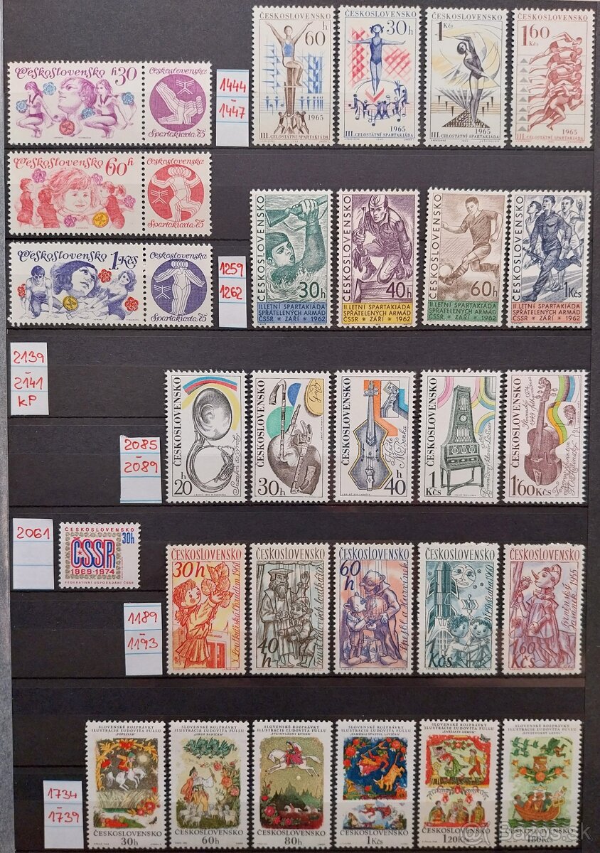 Známky ČSR – 1 - 13