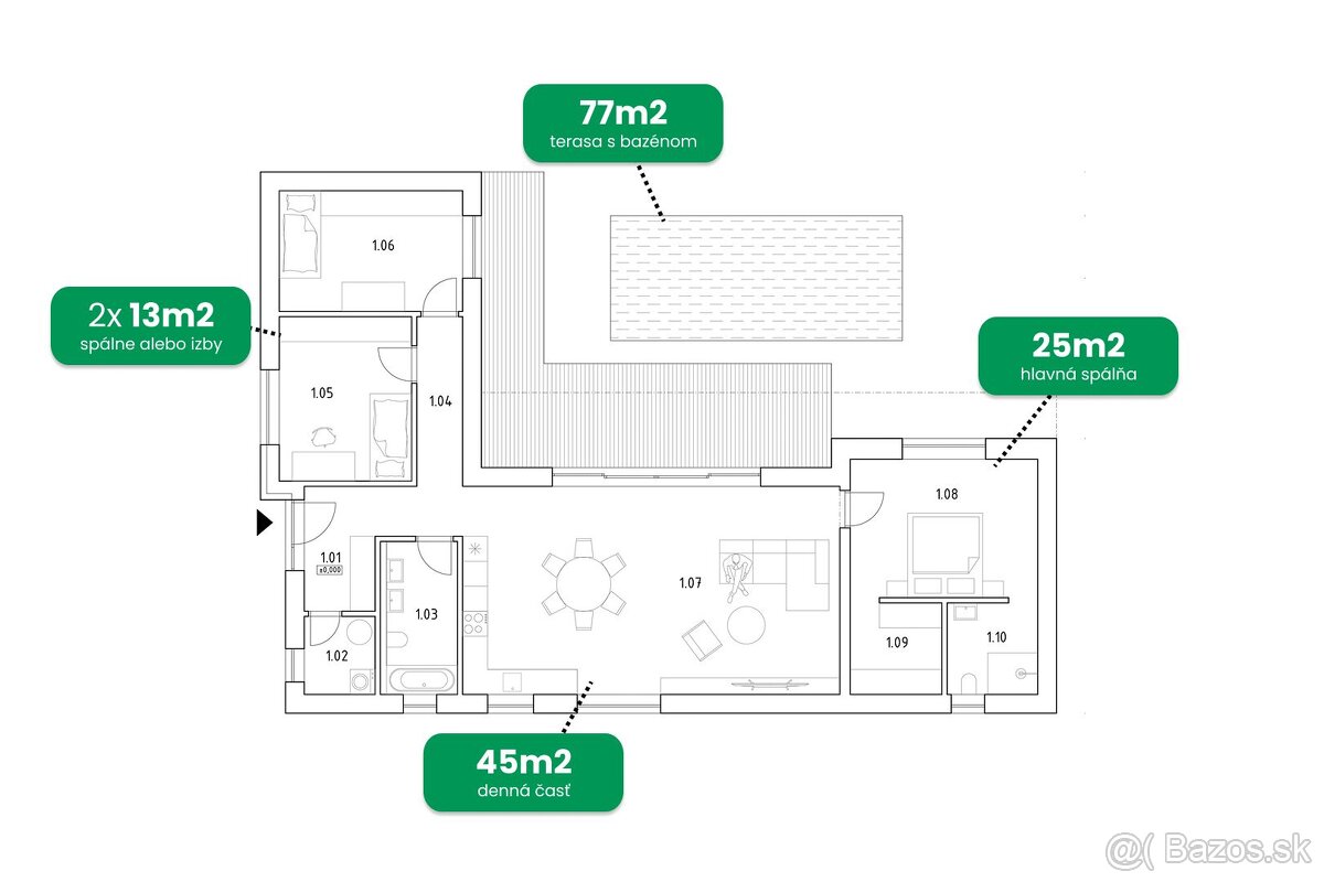 Posledný dom v prémiovom projekte ambre.sk - 13