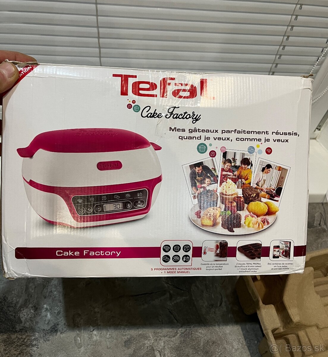 Tefal Cake Factory kreatívne pečenie nové kuchynský pomocník - 13