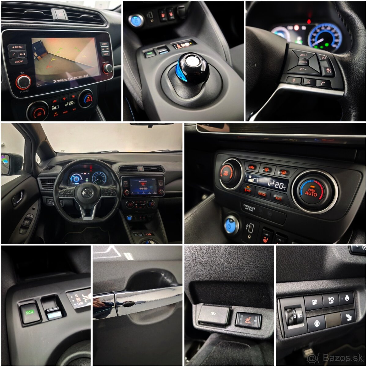 NISSAN LEAF 40 kWh, 2022, ACENTA, KAMERA, DPH - 13