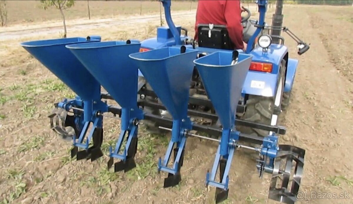 Sadzač cesnaku 6-riadkový pre malotraktor - 13