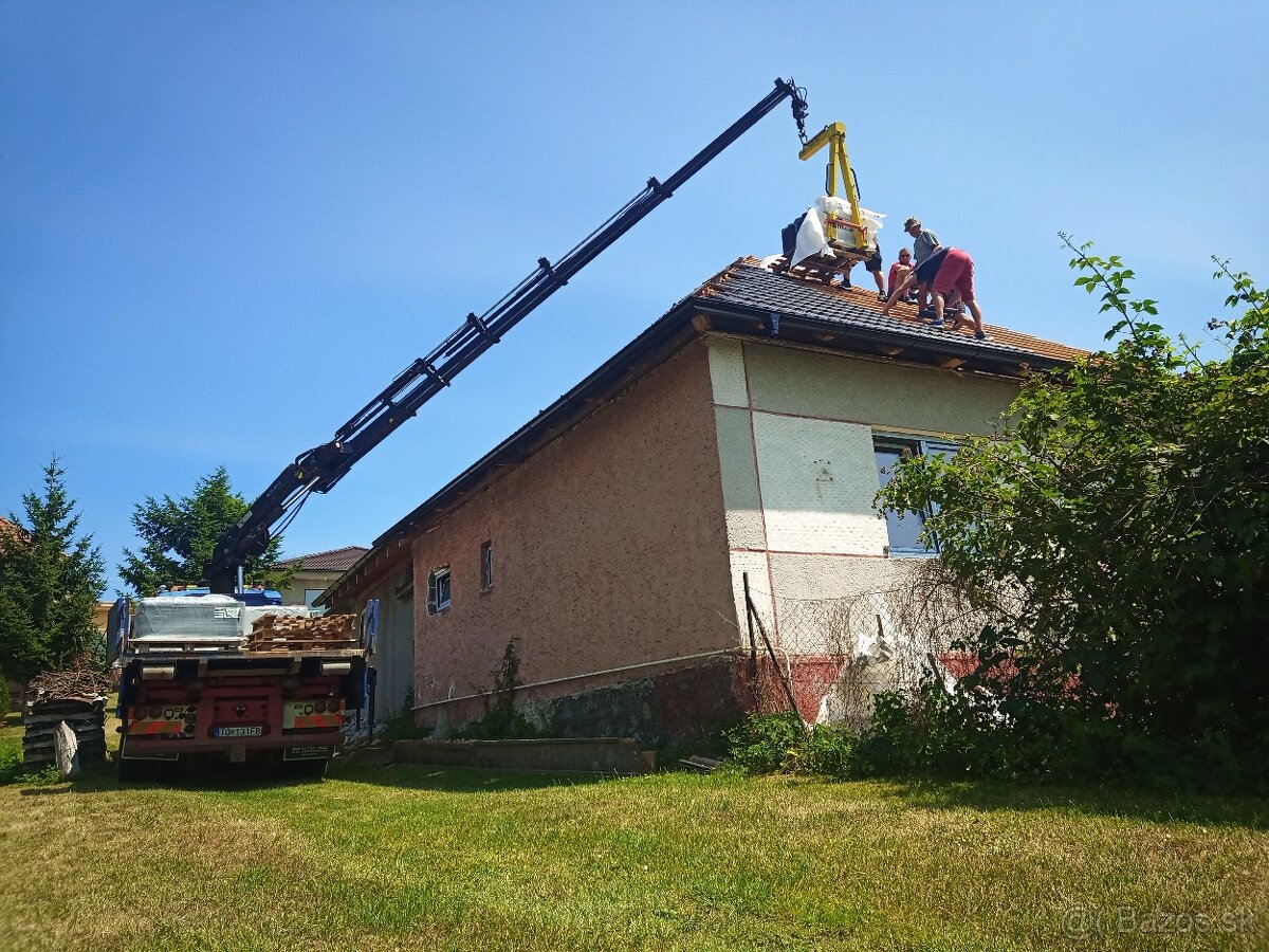 preprava vyklapačom / nosič kontajnerov s hyd.rukou - 13