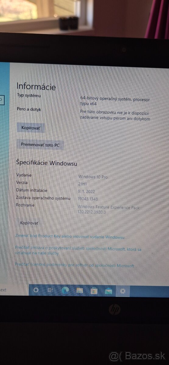 Hp notebook - 13
