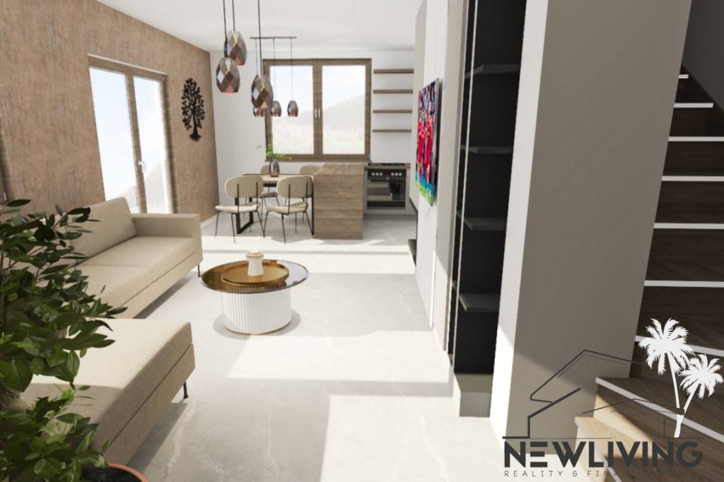 NEW LIVING - novostavba 3i byt, 2x parking a pozemok, Záhrad - 13