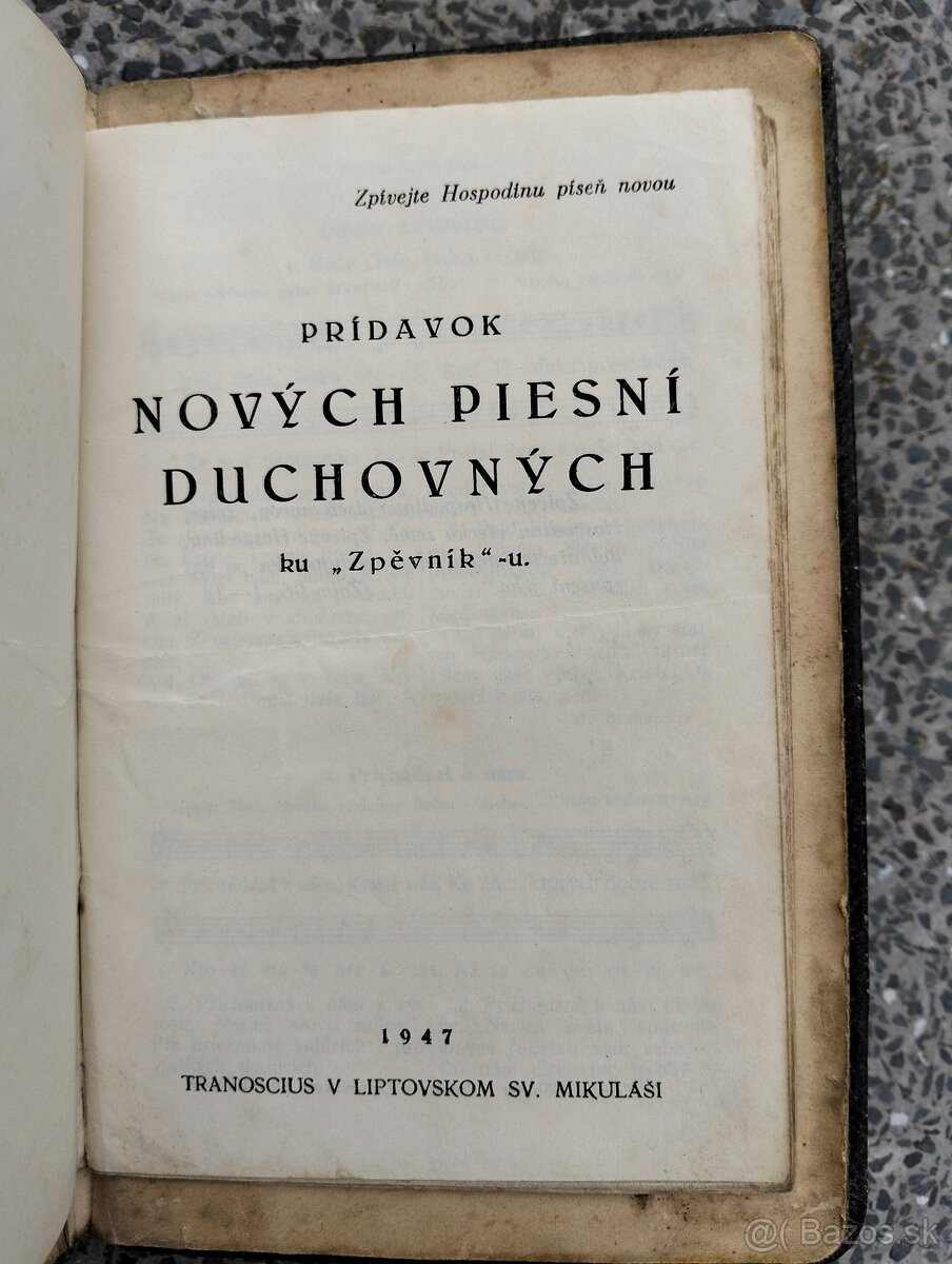 Evanjelický spevník Cithara Sanctorum - 13