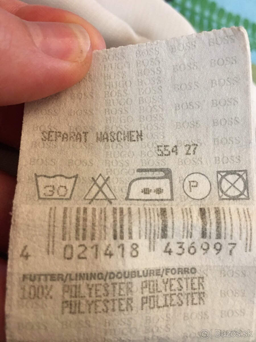 HUGO BOSS 100%original panska zimná bundicka XL - 13