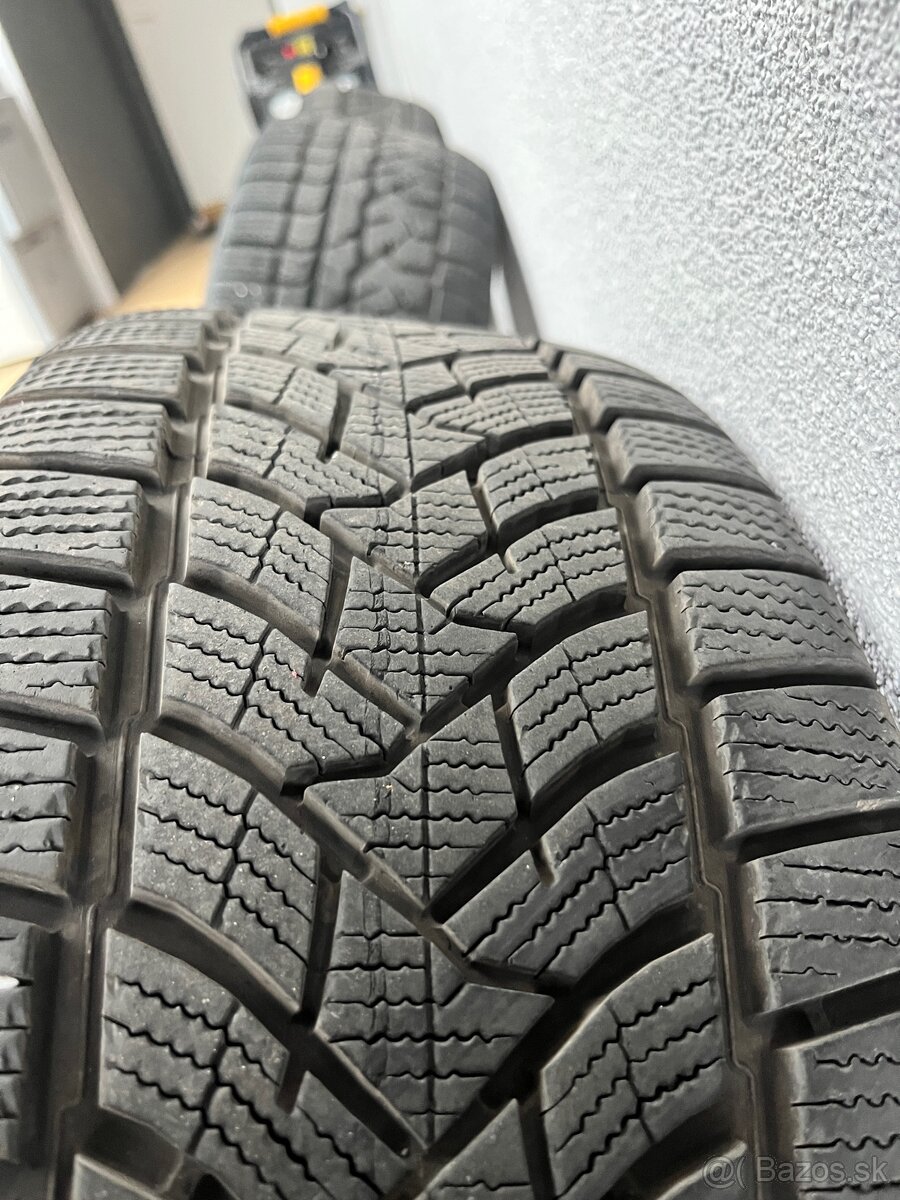 Hliníkové disky R17 5x108 zimné gumy - 13