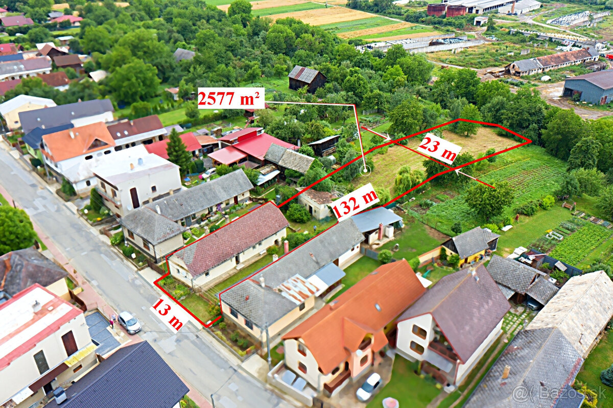 Rodinný dom v obci Chmiňany, s veľkou záhradou na predaj - 13