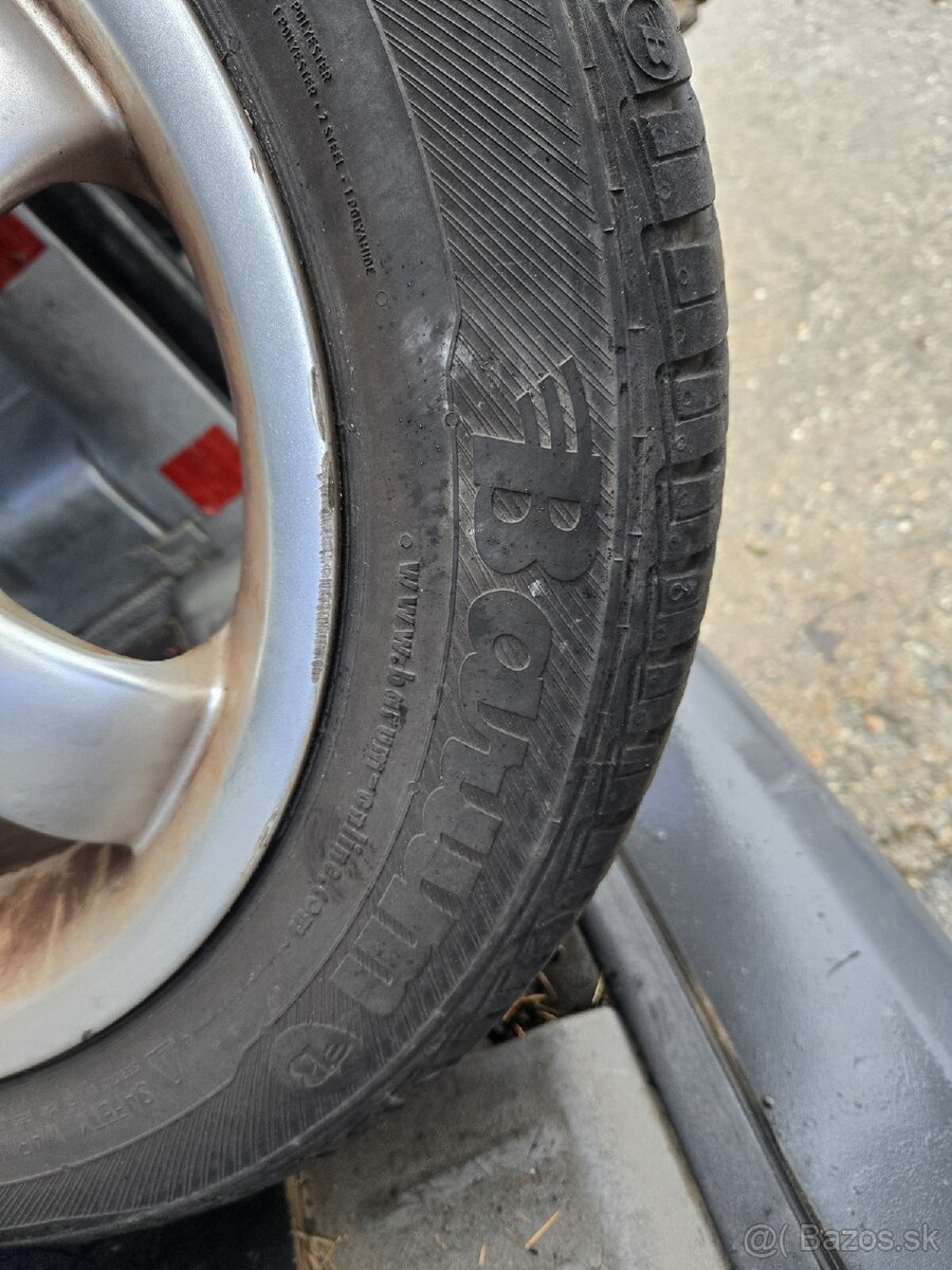 Hliníkové disky 4x98 + letné pneu 185/60r14 - 13